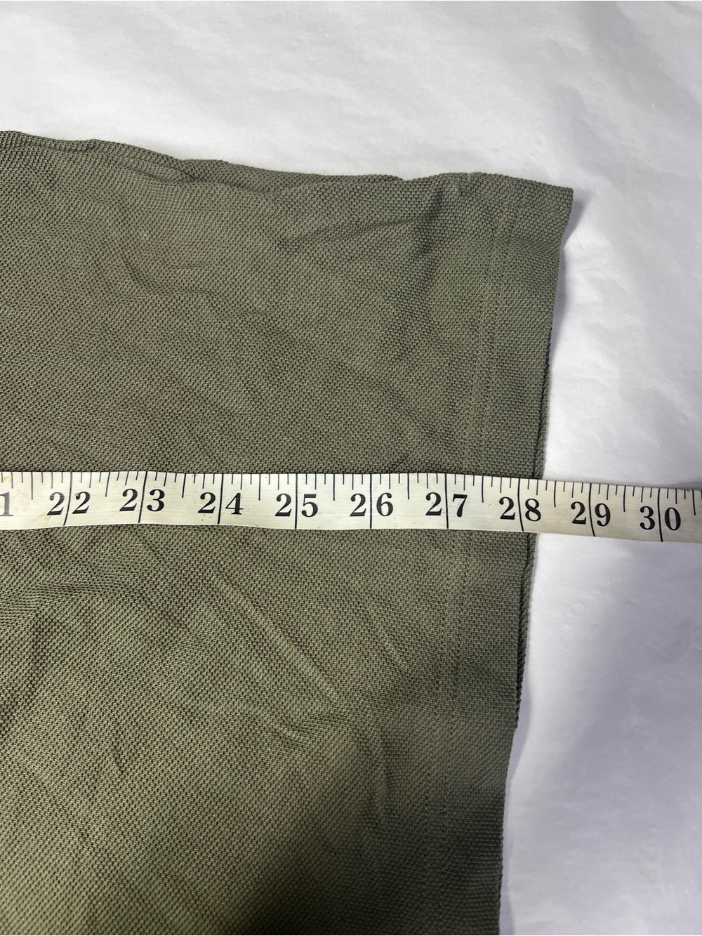 Everlane The Pique Polo Kalamata Green Cotton Short Sleeve Shirt Men M NWT - Picture 9 of 12